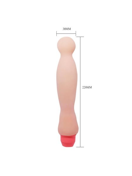 Zginany wibrator do punktu G prostaty unisex 22cm - 5