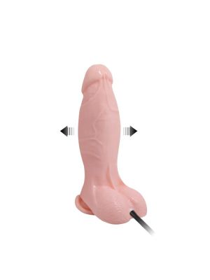 Dildo realistyczne pompowane nadmuchiwany penis 18cm - image 2