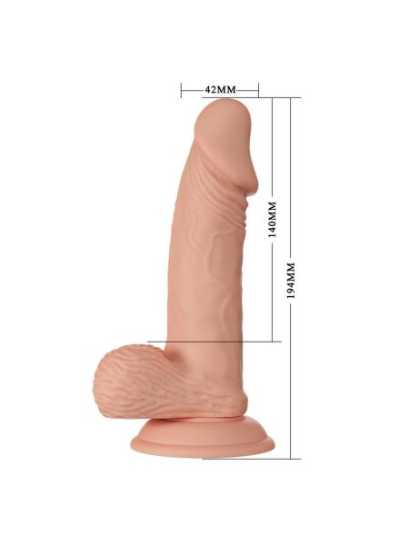 Ultra Realistyczne Dildo -Sztuczny Penis 19,4 cm - 13