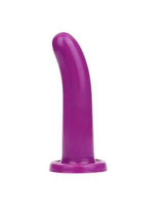 Fioletowe silikonowe dildo do strap-ona sex analny - image 2