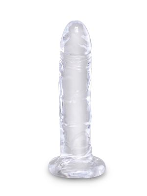 sztuczny penis Żelowe miękkie dildo z mocną przyssawką 15 cm