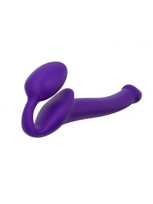 Fioletowe podwójne dildo do sexu lesbijskiego 29,8 cm