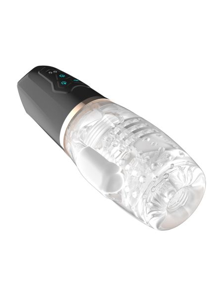 wibrator dla mężczyzn wibrujący masturbator tryb ssania wodoodporny - 3