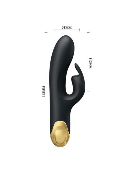 Wibrator króliczek sex masażer łechtaczki 19cm USB - 2