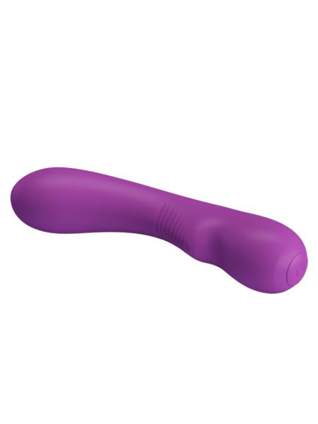 Wibrator klasyczny masażer sex stymulator 19cm USB 12trybów - 2