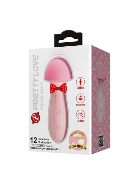 Masażer łechtaczki mini podręczny mocny USB 13cm 12trybów