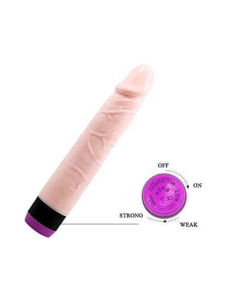 Gruby realistyczny wibrator prawdziwy penis 21cm - 4