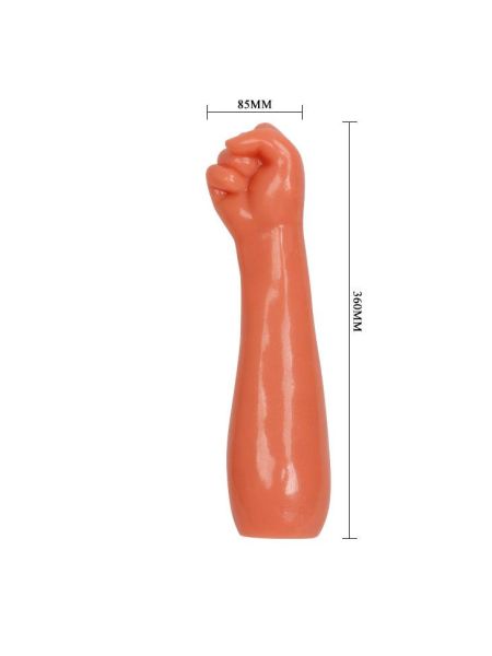 Dildo do fistingu ręka naturalna duży rozmiar 36cm - 4