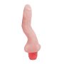 Wibrator penis realistyczny kręgosłup zginany 19cm - 4