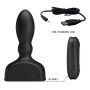 Korek analny duży sex plug pompowany wibrujący USB - 6