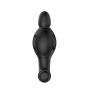 Silikonowy wibrujący korek analny sex plug 11cm - 3