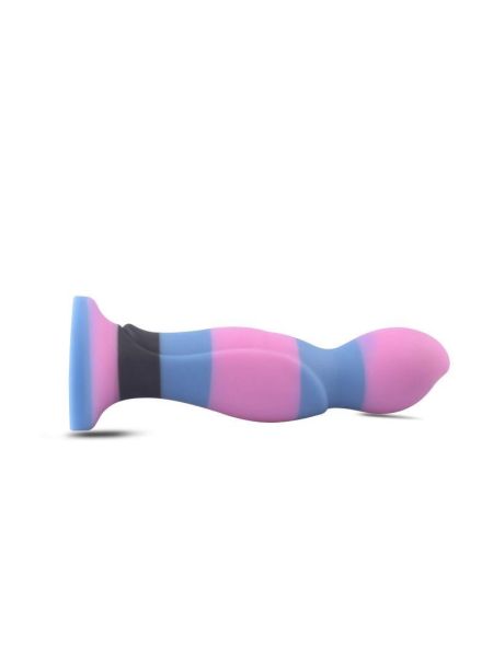 Wygięte dopasowane dildo do punktu G 17cm - 3