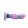 Wygięte dopasowane dildo do punktu G 17cm - 4