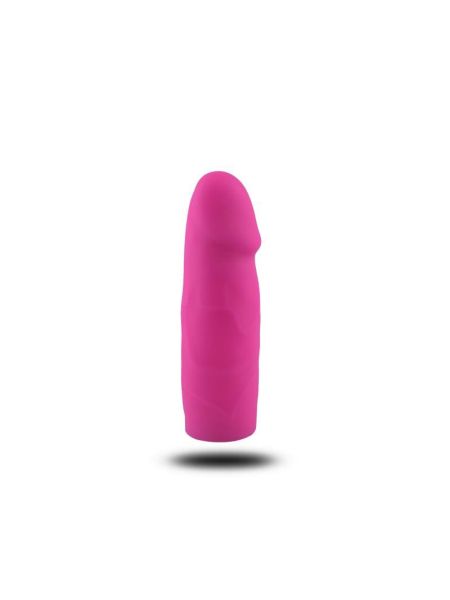 Realistyczny penis dildo z uprzężą strap on 10cm - 6