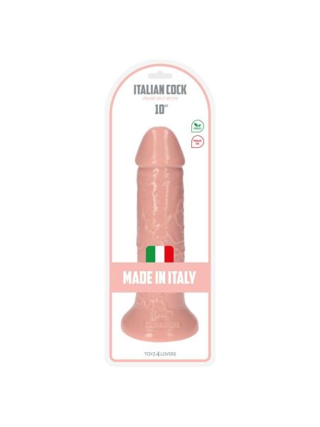 Realistyczny penis z żyłami mocną przyssawką 25cm - 6