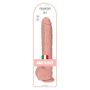 Gigantyczny penis dildo z jądrami przyssawką 40cm - 8