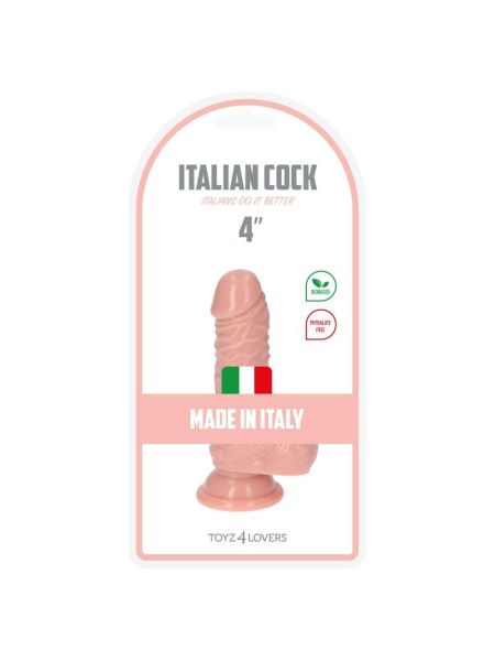 Małe naturalne dildo realistyczne z przyssawką 10cm - 6