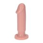 Korek dildo analne realistyczny kształt penis 10cm - 4