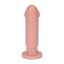 Korek dildo analne realistyczny kształt penis 10cm - 5