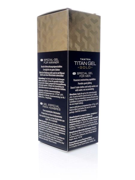 Oryginalny sprawdzony Titan Gel Gold na powiększanie penisa 50ml - 7