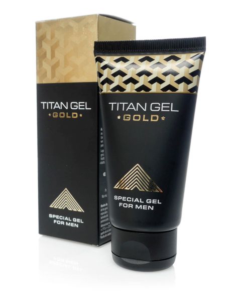 Oryginalny sprawdzony Titan Gel Gold na powiększanie penisa 50ml