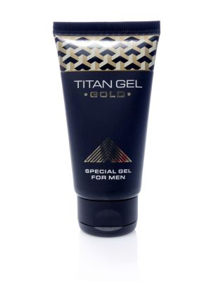 Oryginalny sprawdzony Titan Gel Gold na powiększanie penisa 50ml - image 2