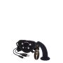 5INCH VIBRATION DILDO STRAP-ON BLACK - 2