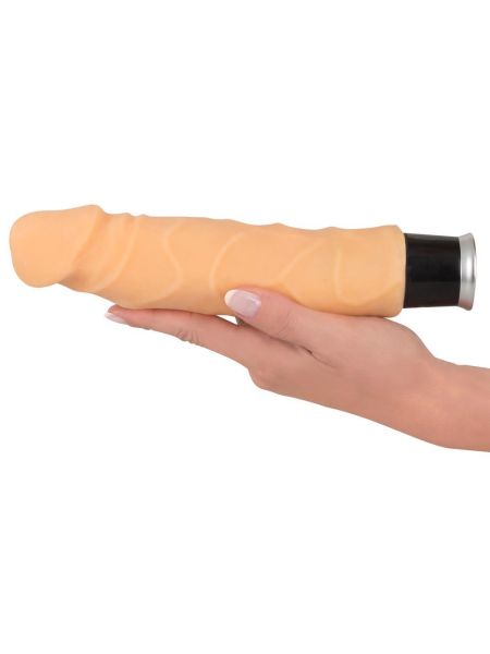 Naturalny w dotyku realistyczny wibrator penis 23cm - 8