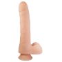 Dildo realistyczne z przyssawką i jądrami 21 cm - 4