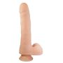 Dildo realistyczne z przyssawką i jądrami 21 cm - 5