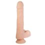 Dildo realistyczne z przyssawką i jądrami 21 cm - 6