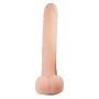 Dildo realistyczne z przyssawką i jądrami 21 cm - 7