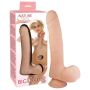 Dildo realistyczne z przyssawką i jądrami 21 cm - 10