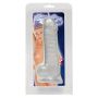 Dildo realistyczne przezroczyste penis przyssawka 18cm - 3