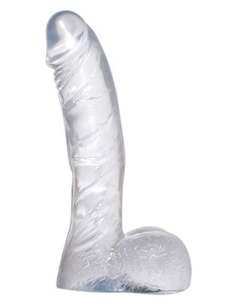 Dildo realistyczne penis sex członek jądra 14cm - 4