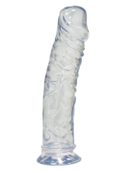 Dildo przyssawka realistyczny penis naturalny 19cm - 3