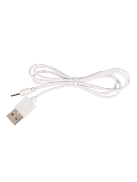 Wibrator masażer łechtaczki 2 końcówki 22 cm USB - 11