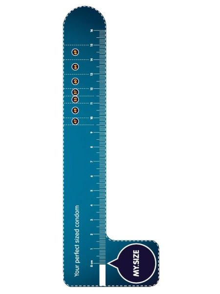 Prezerwatywy klasyczne na wymiar MYSIZE 53mm 10szt - 3