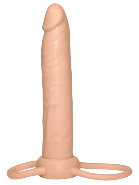 Dildo proteza pierścienie na jądra penisa sex 16cm - 3