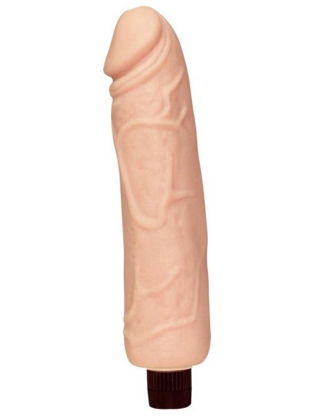 Wibrator realistyczny - sztuczny penis cielisty 19 cm - 4