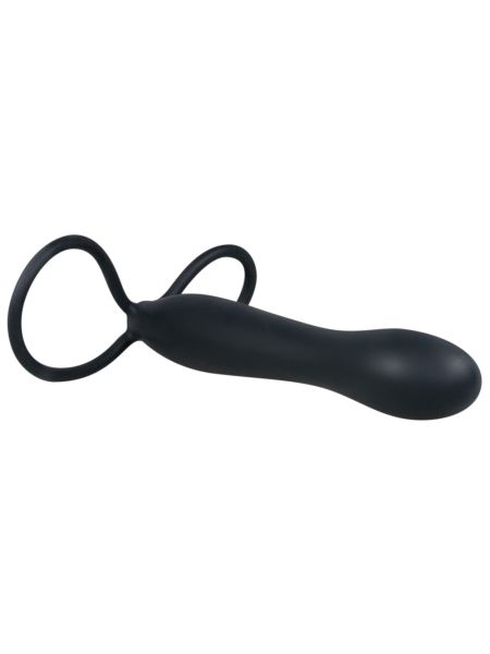 Dildo do noszenia penetracja analna podwójna 15cm - 5