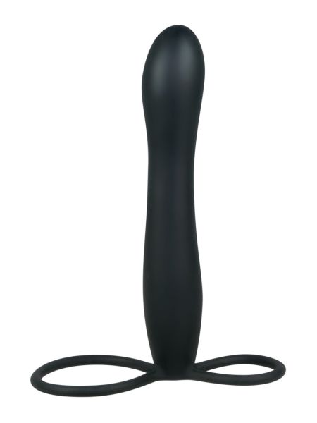 Dildo do noszenia penetracja analna podwójna 15cm - 6