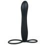 Dildo do noszenia penetracja analna podwójna 15cm - 4