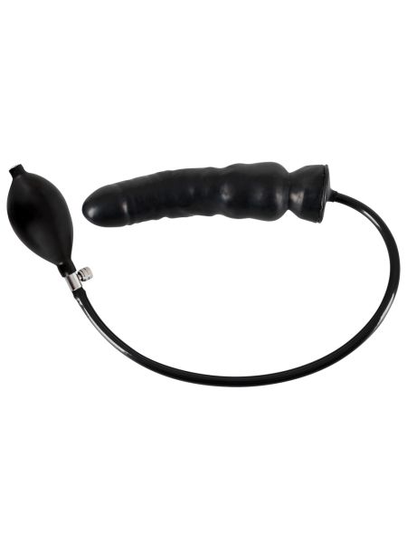 Dildo analne waginalne lateksowe pompowane 20cm - 4