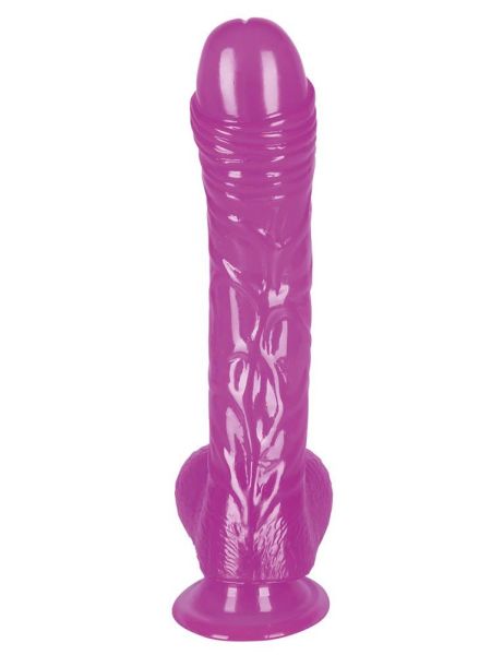 Elastyczne miękkie dildo realistyczny penis 19cm - 8