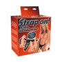 Uprząż szelki majtki do strap-on 3 penisy dildo - 4