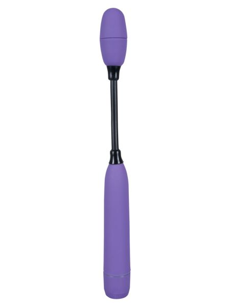 Stymulator wyginany masażer wibrujący pocisk 28cm - 16