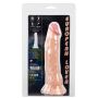 Dildo naturalne z wibracjami pilotem przyssawką 23 cm - 16