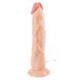 Dildo naturalne z wibracjami pilotem przyssawką 23 cm - 7