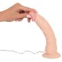 Dildo naturalne z wibracjami pilotem przyssawką 23 cm - 9